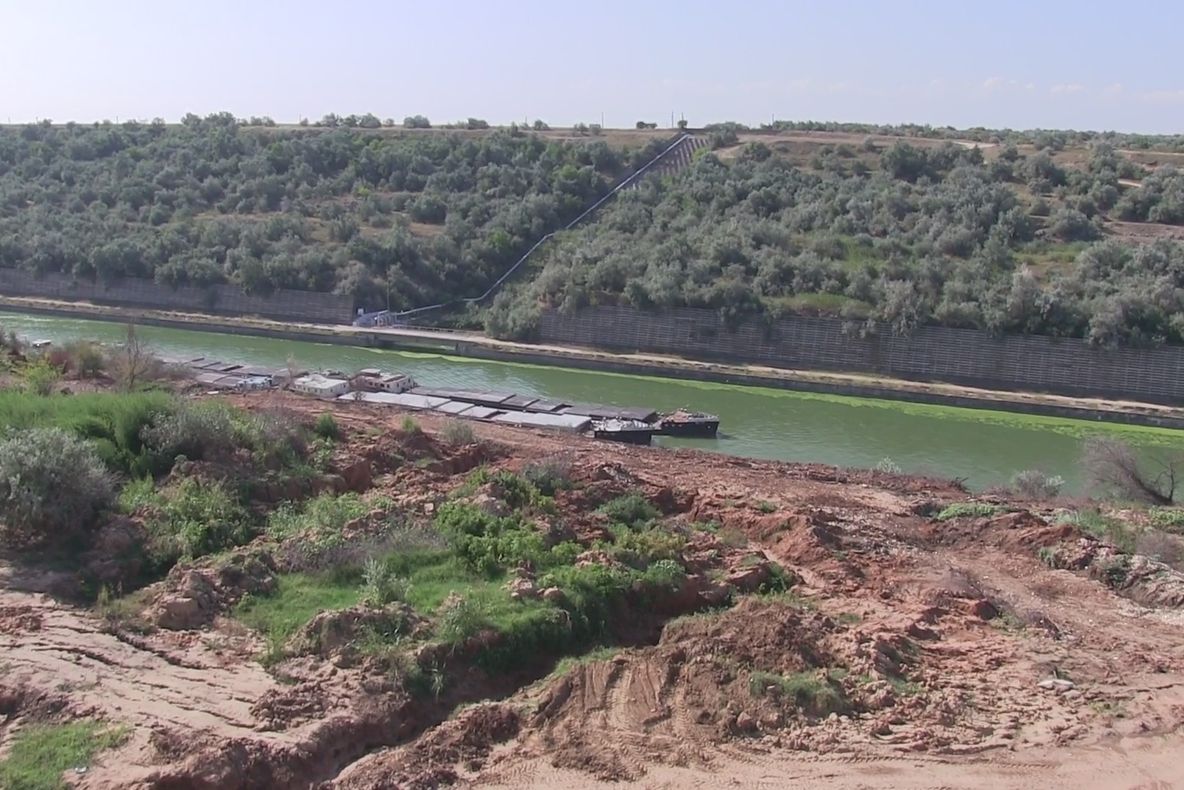 VIDEO| Alertă pe malul canalului Dunăre- Marea Neagră, în localitatea Cumpăna