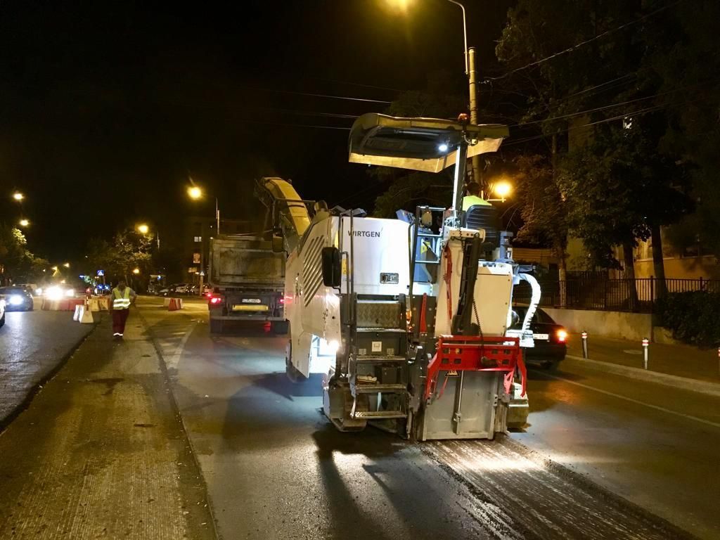 Trafic restricționat total, la noapte, în intersecția dintre strada Soveja și bulevardul Tomis!