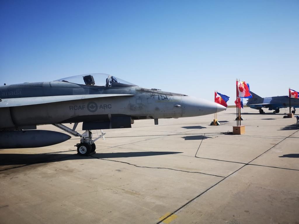 Ceremonia de certificare NATO în Baza 57 Aeriană Mihail Kogălniceanu