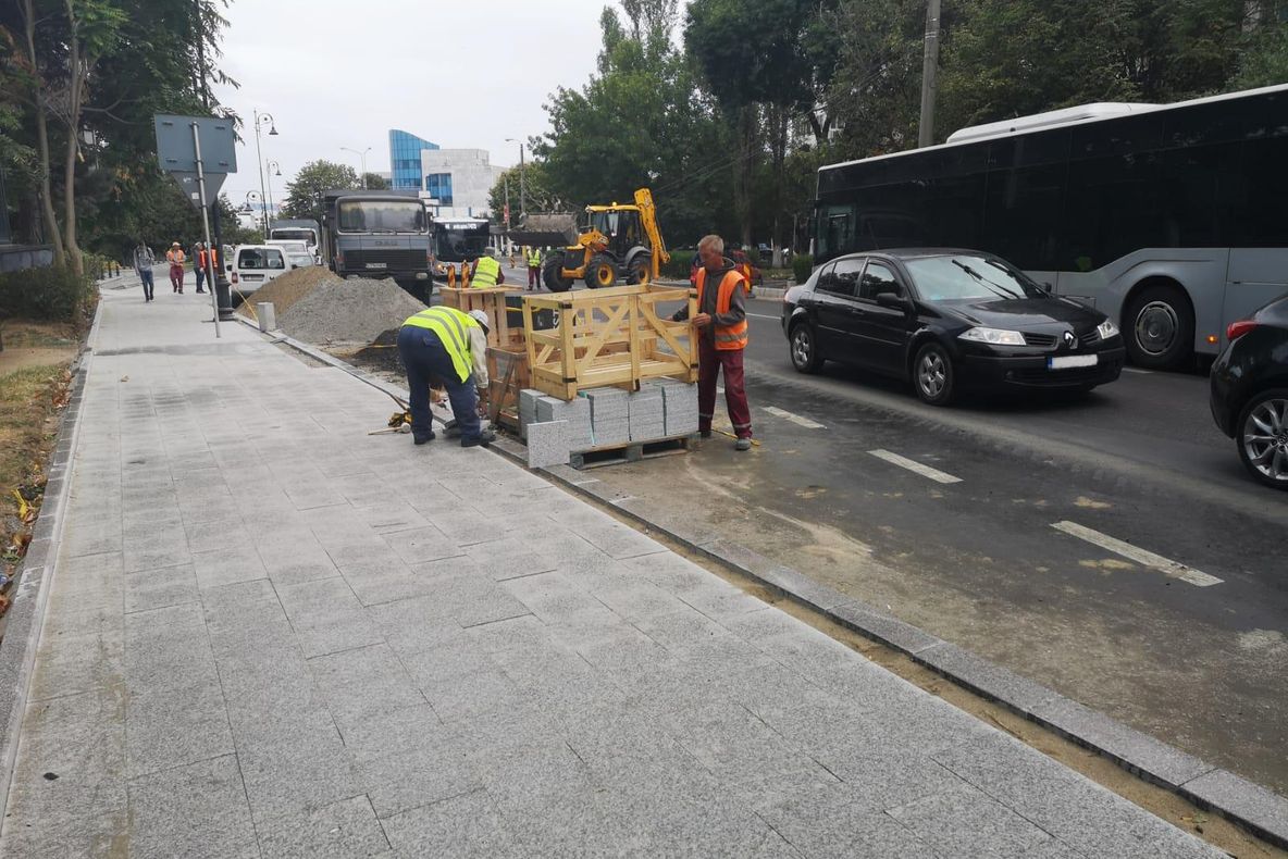 Graficul lucrărilor executate săptămâna aceasta în Constanța