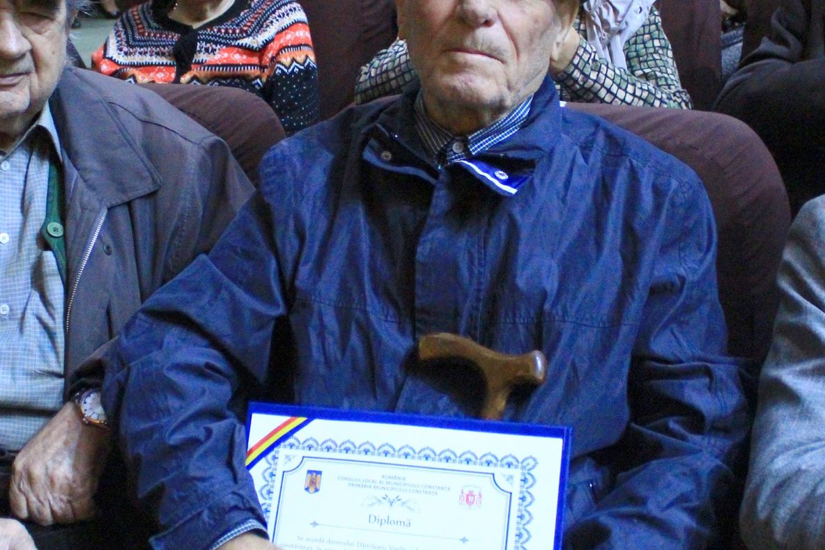 Secretul longevității unui constănțean de 111 ani