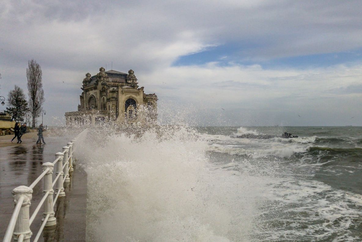 Vreme deosebit de rece la Constanța!