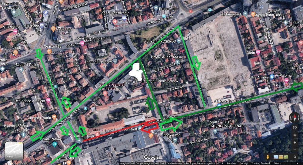 De mâine, strada Mihai Viteazul intră în reabilitare