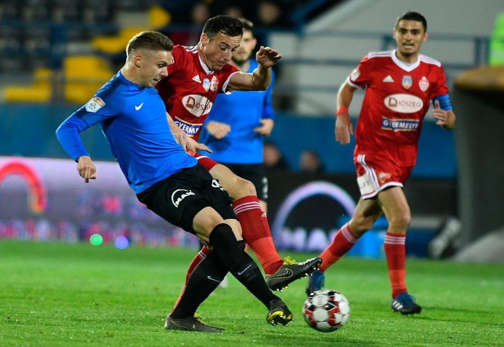 FC Viitorul – Sepsi Sf. Gheorghe 4 - 1. Meci cu opt cartonașe galbene și două roșii