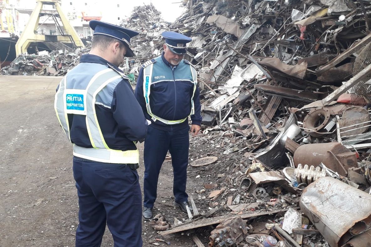 Combaterea furturilor de metale în atenția polițiștilor constănțeni