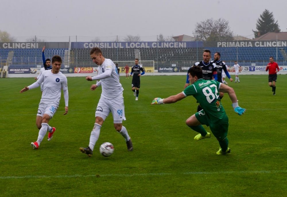 Viitorul a făcut instrucție cu Academica Clinceni