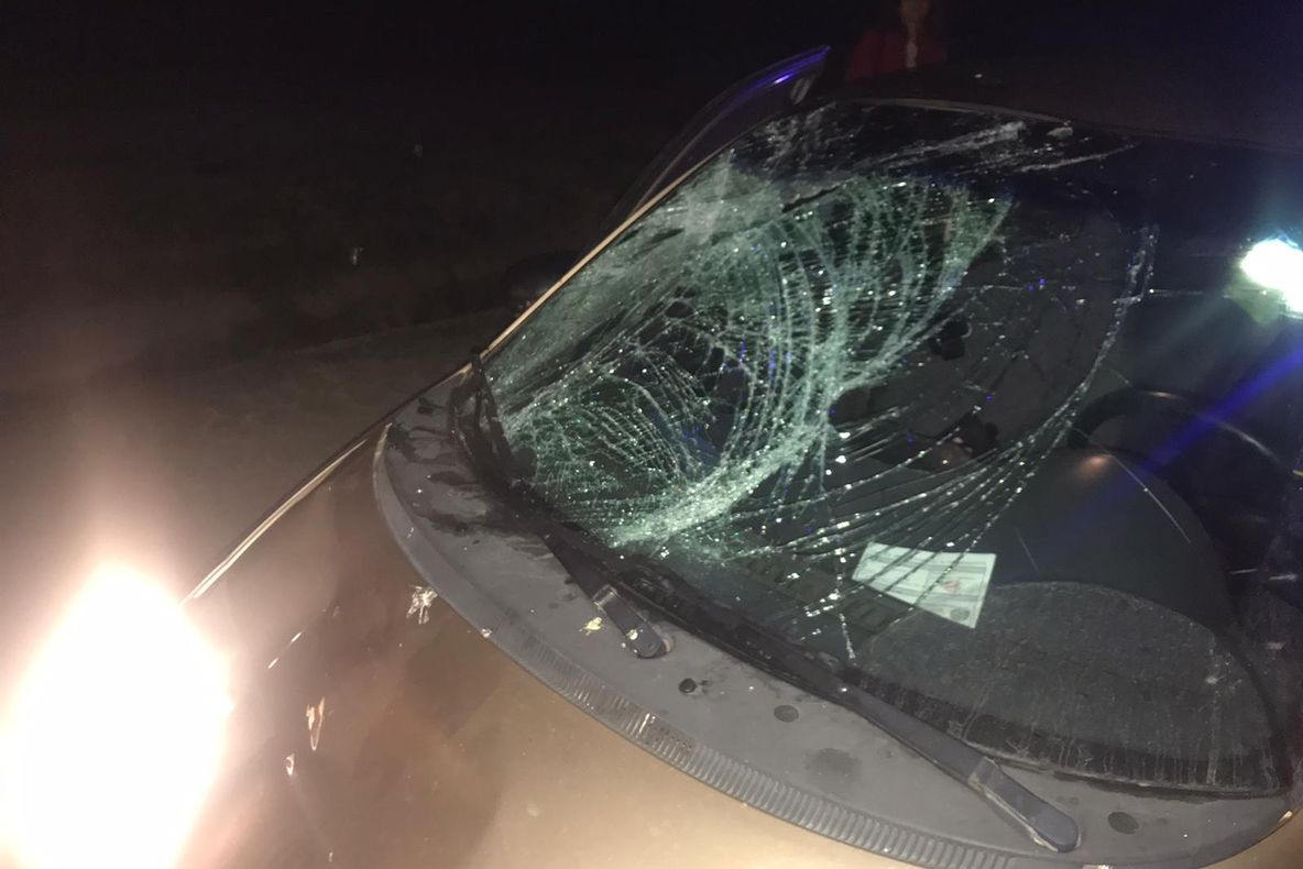 FOTO VIDEO| Accident mortal pe șoselele din Constanța. Pieton care traversa neregulamentar, spulberat de o mașină