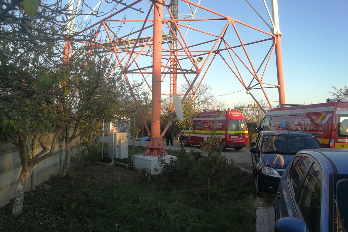 Bărbat căzut de la înălțime la Constanța