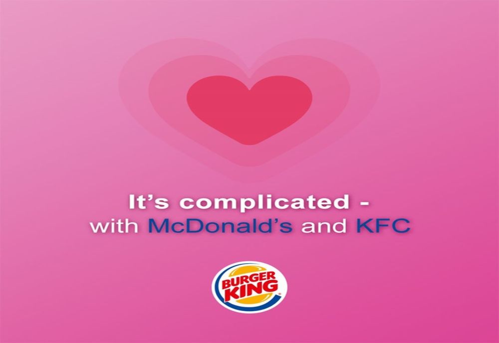 Cea mai tare campania de Valentine’s Day marca Burger King