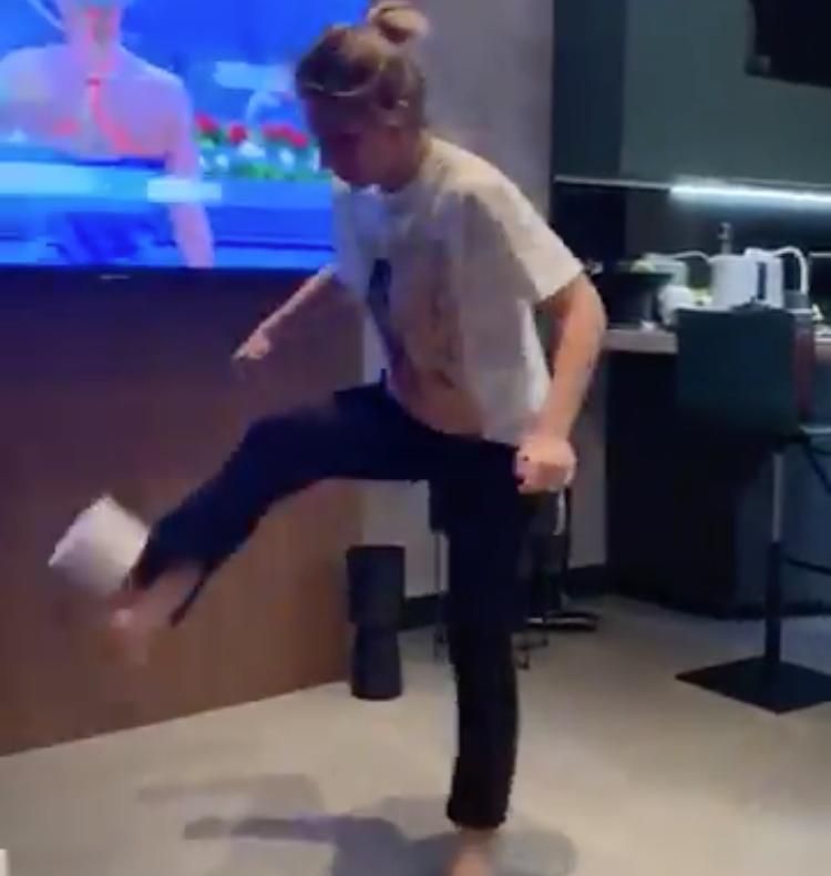 Simona Halep, cea mai bună și la jonglerii