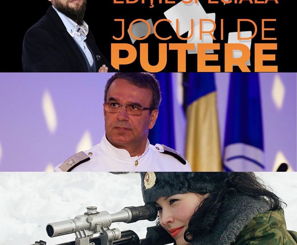 Ediție specială "Jocuri de putere" în această seară! În exlusivitate, față în față cu amiralul Vergil Chițac