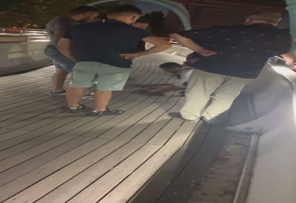 	 Jucători de"alba-neagra" săltați de polițiști în Mamaia