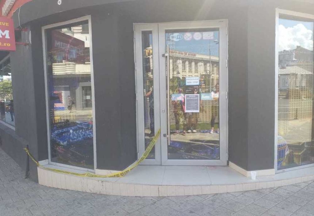 Jaf la o sală de jocuri din centrul Constanţei