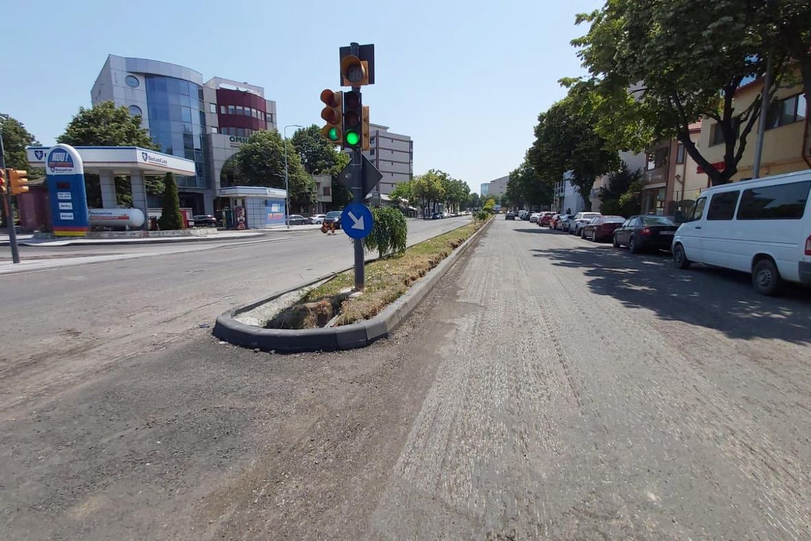Trafic restricționat parțial pe bulevardul Mamaia
