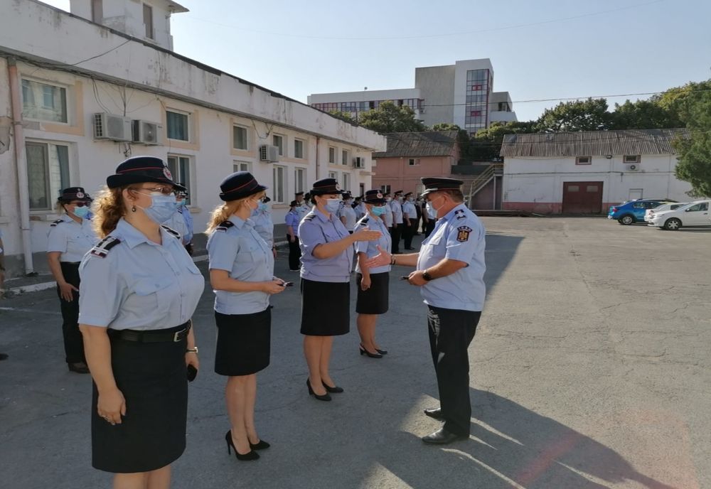 FOTO| 75 de pompieri au fost înaintați în grad