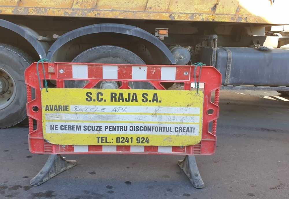 Trafic îngreunat pe strada Cumpenei din mun. Constanța!