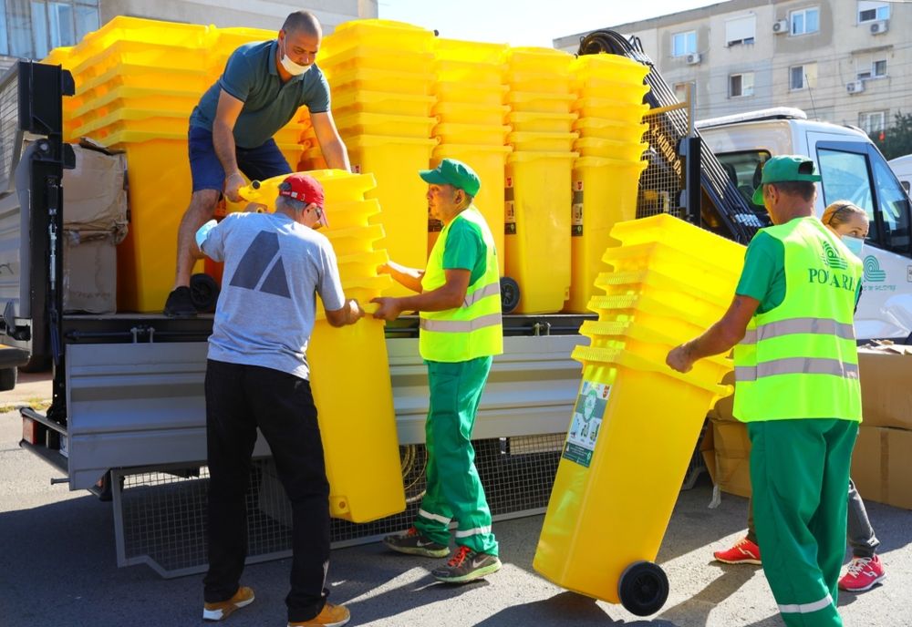  Străzile pe care se distribuie astăzi pubelele galbene