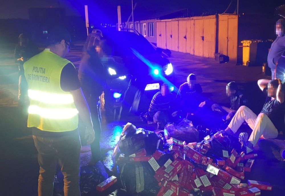 FOTO VIDEO| Contrabandiști de țigări opriți cu focuri de armă în Portul Constanța