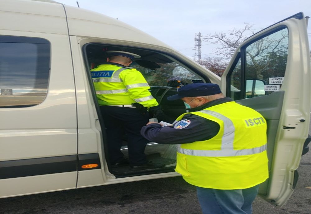 Razie a polițiștilor. Amenzi usturătoare pentru cei prinși fără mască