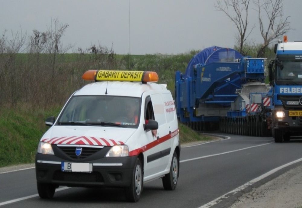 Trafic îngreunat în județul Constanța pentru efectuarea unui transport agabaritic