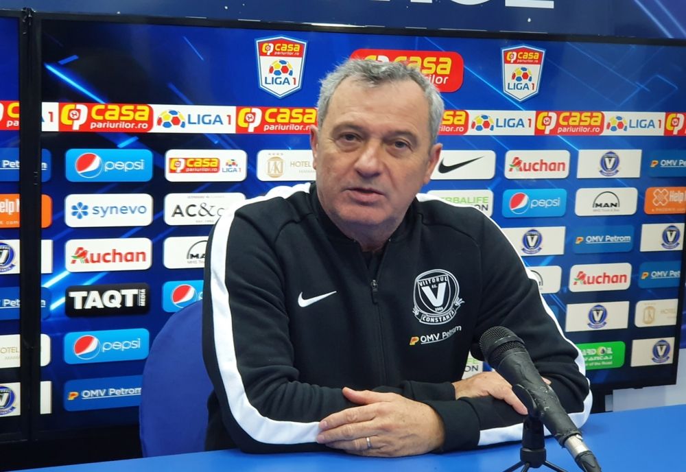 Mircea Rednic optimist înaintea meciului cu Hermannstadt