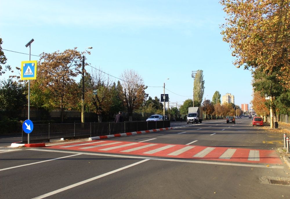 Vizibilitate crescută la trecerile de pietoni din oraș