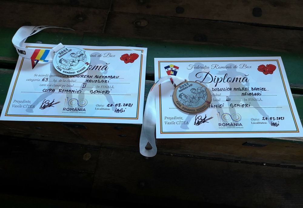 Medalii pentru boxerii de la CS Năvodari la Cupa României