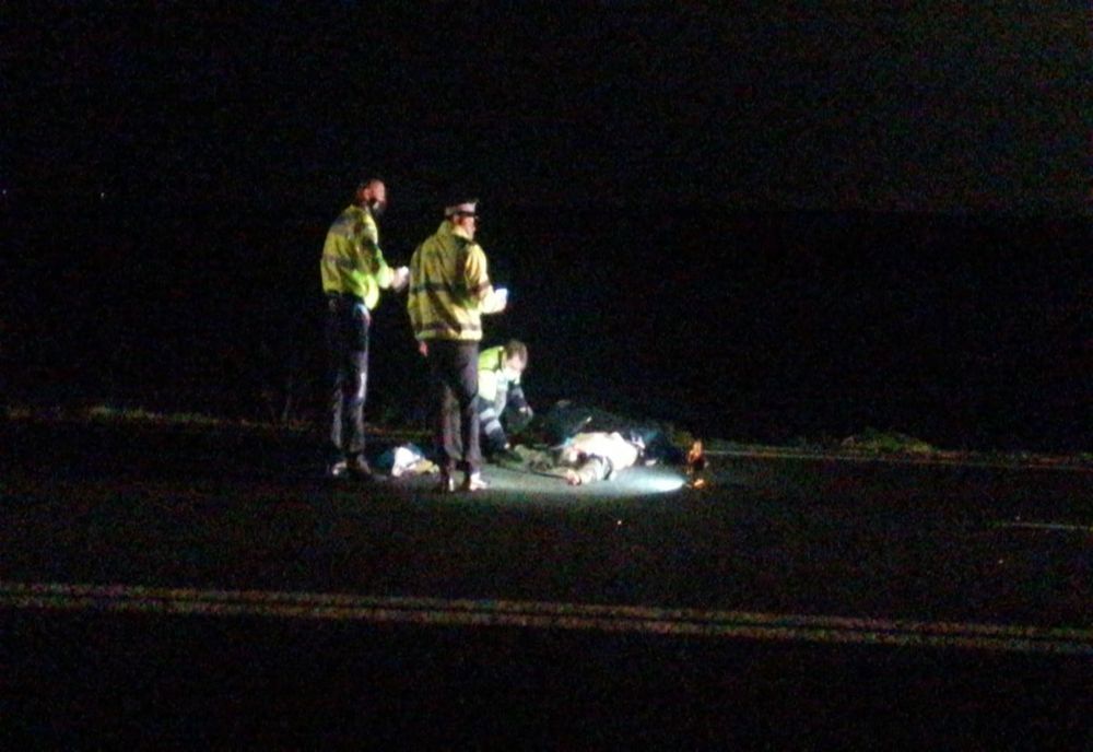 Accident mortal pe DN2A. Pieton spulberat de o mașină