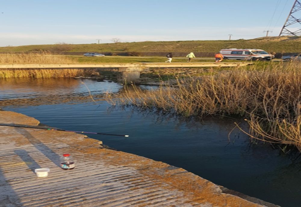 FOTO Bărbat înecat în canal, la Medgidia