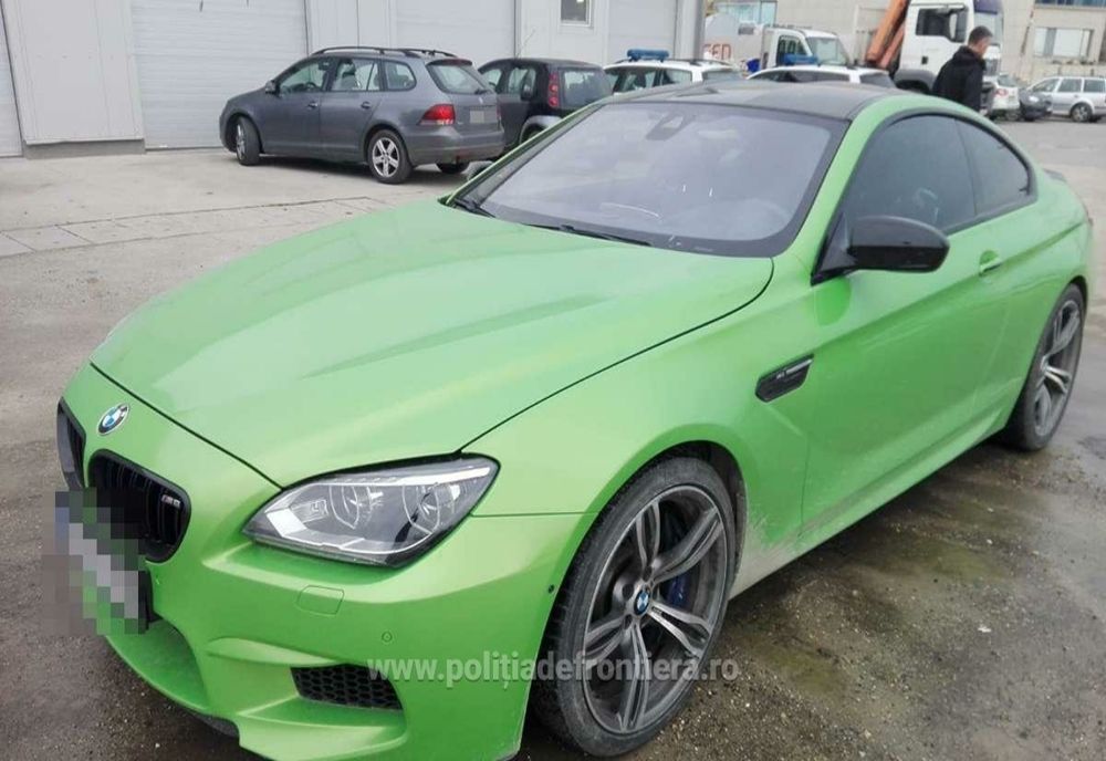 Bolid de lux  furat în Norvegia, descoperit într-o comună din Constanța