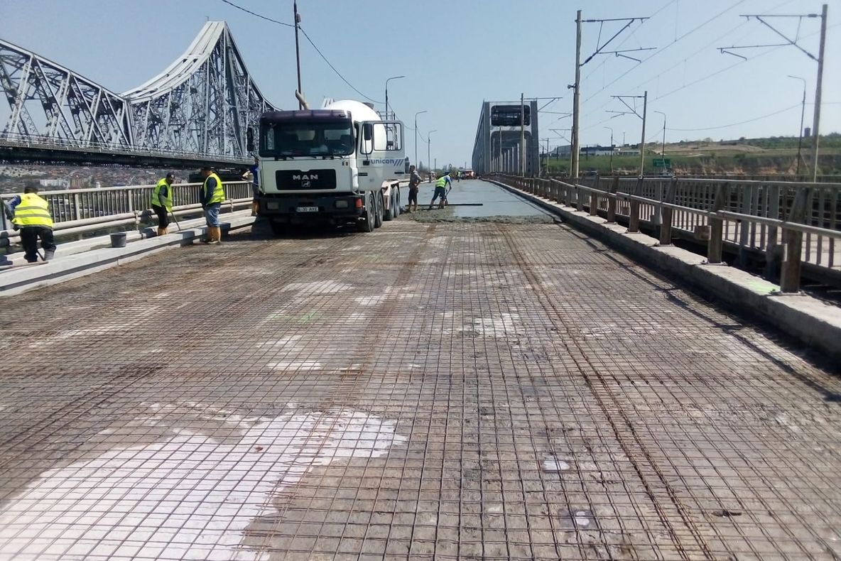 Lucrări pe autostrada A2 București- Constanța