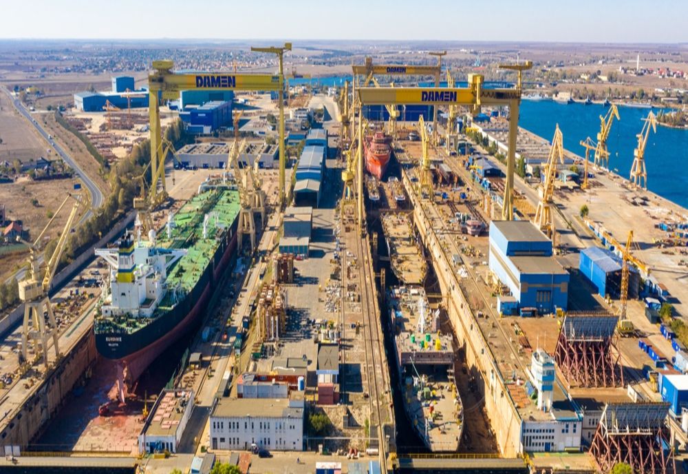 Damen concediază peste 200 de angajați de la Şantierul Naval Mangalia