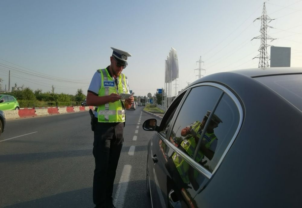 10 șoferi lăsați o vreme fără permise 
