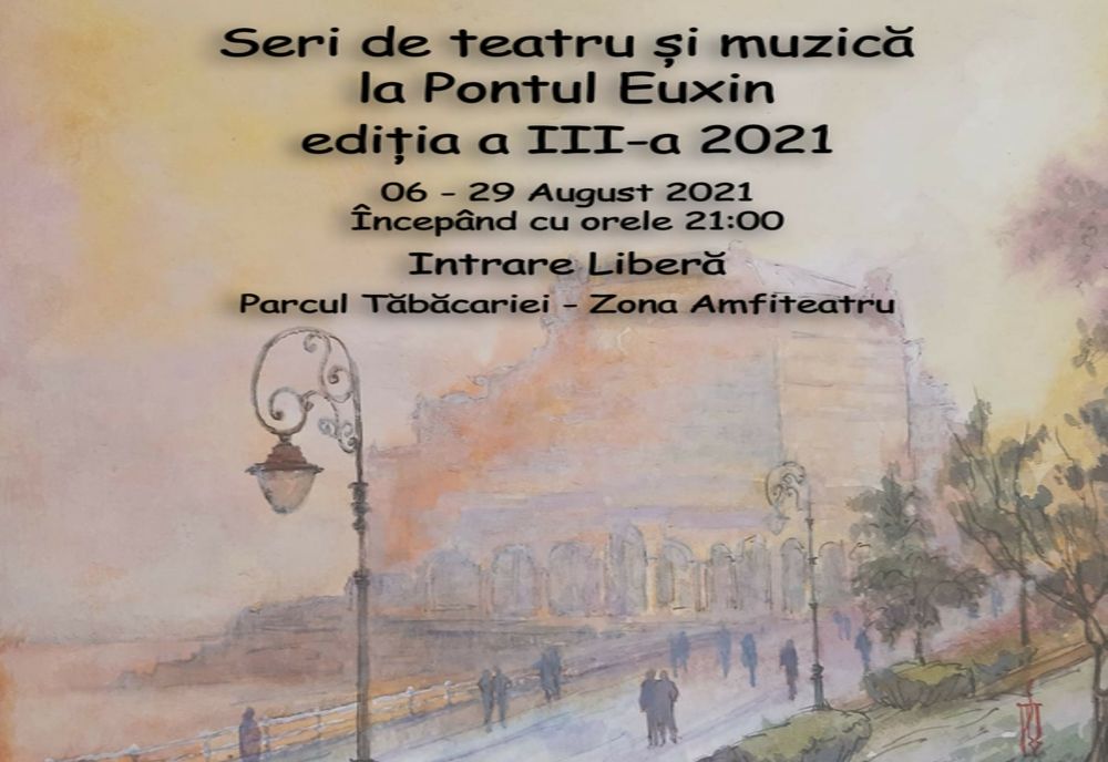 Seri de teatru și muzică la Pontul Euxin 