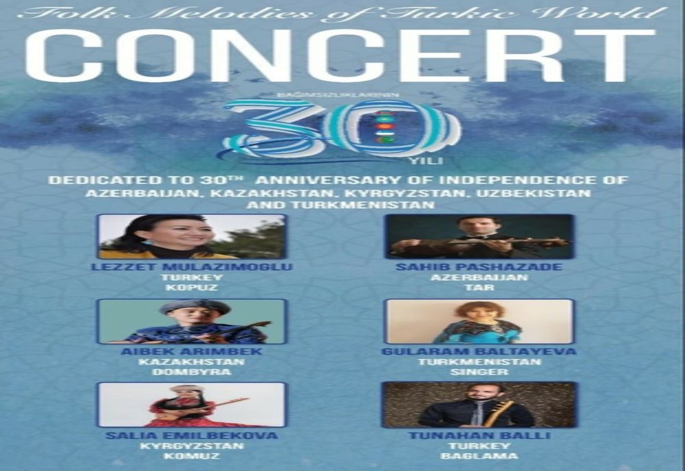 Concert „Muzica populară a lumii turcice”în Parcul Arheologic