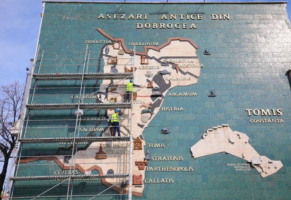  Harta siturilor arheologice din Dobrogea, a intrat în restaurare