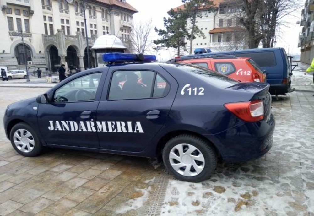 Jandarmii constănțeni la datorie în noaptea dintre ani   