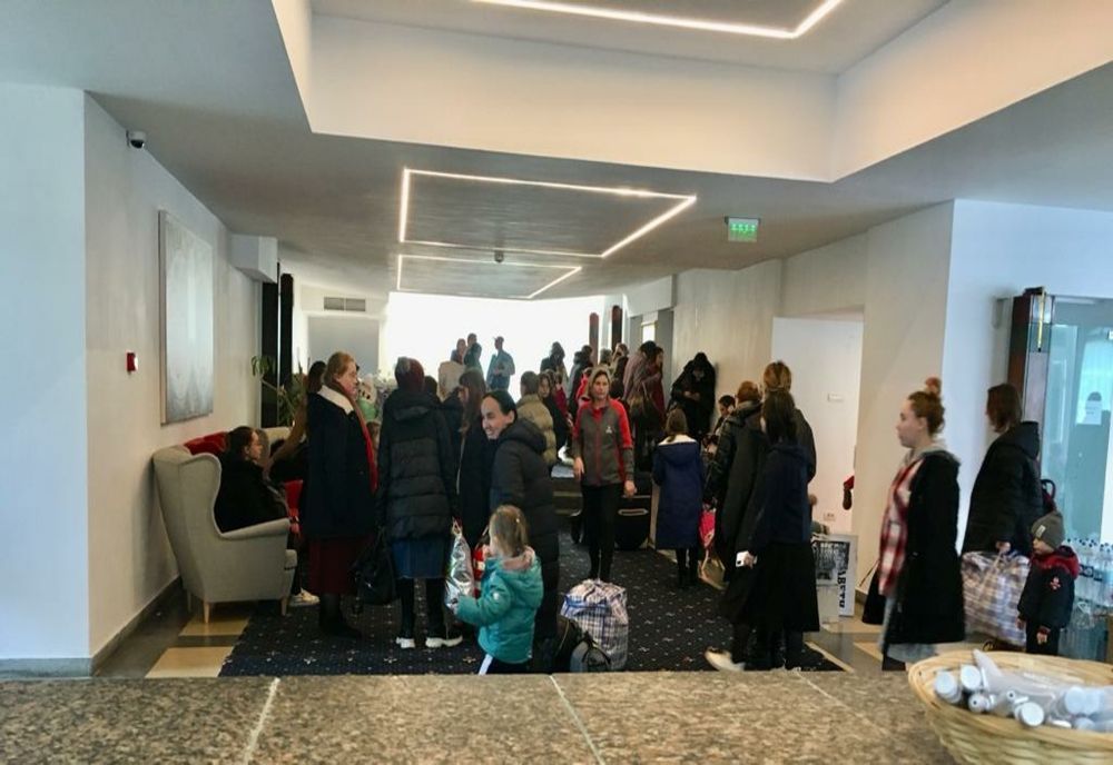 Crește numărul refugiaților cazați în stațiunile din sudul litoralului