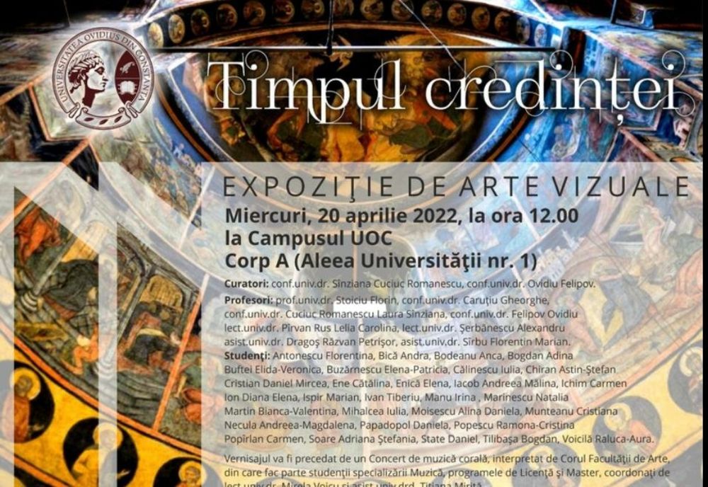 Vernisajul expoziției „Timpul credinței”