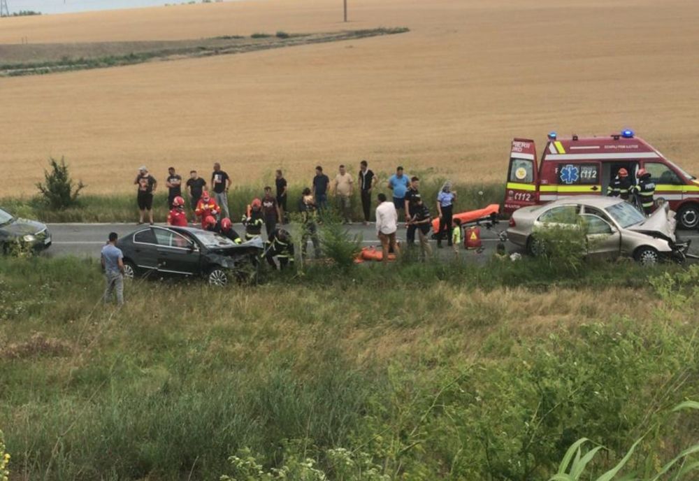VIDEO Accident teribil în Constanța. 6 victime la spital, din care două în comă