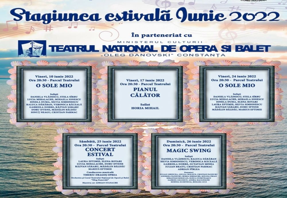 Stagiune estivală la Constanța