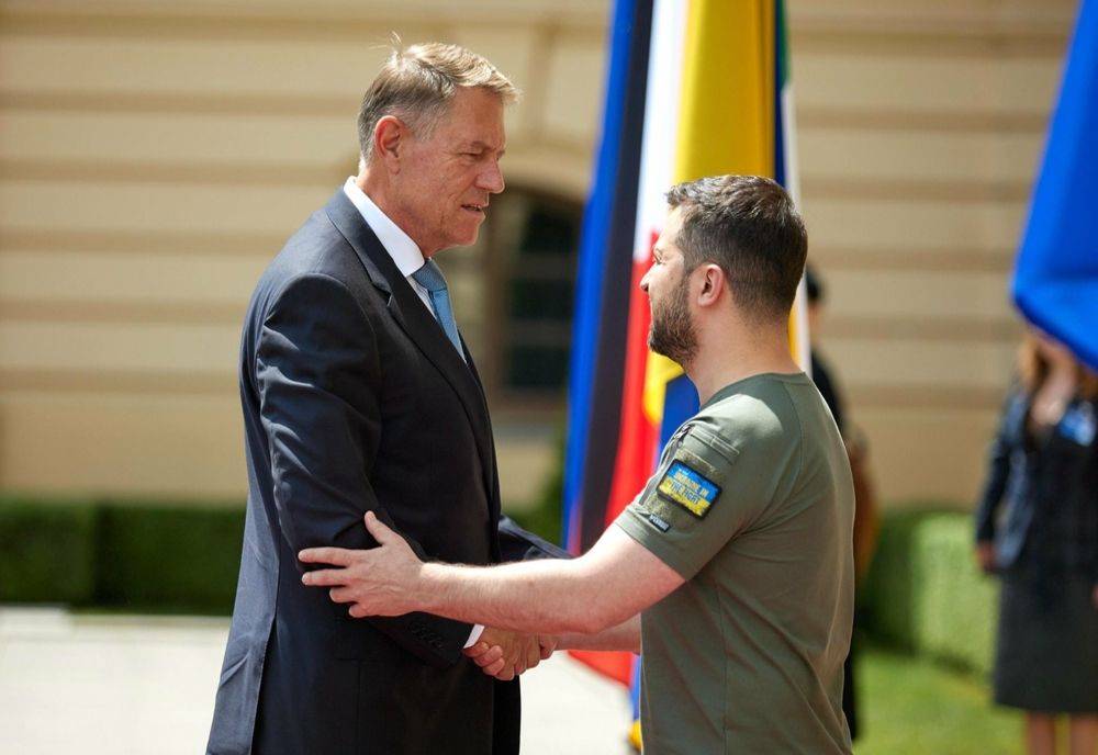 Klaus Iohannis în Ucraina: "Agresiunile Rusiei trebuie să înceteze" 