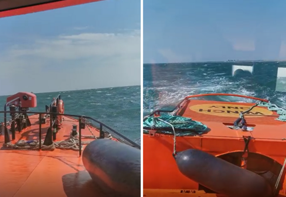 Continuă căutările tânărului  dispărut în mare, la Costinești