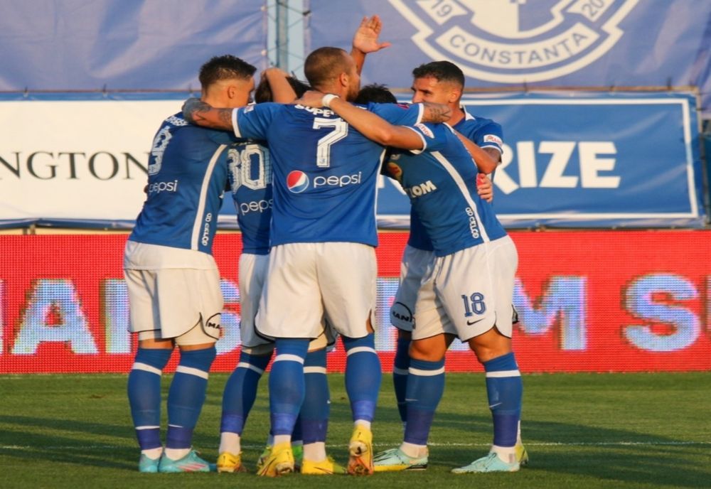 Farul, pe primul loc în SuperLigă după victoria cu Argeș