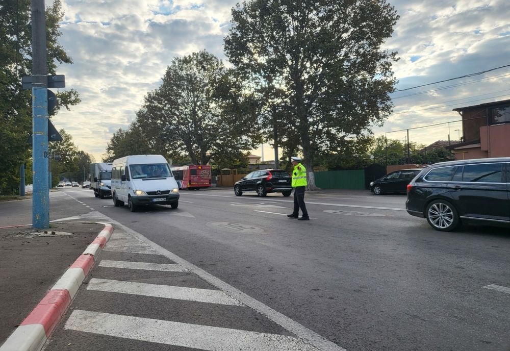   Şofer băut, la volanul unui microbuz 