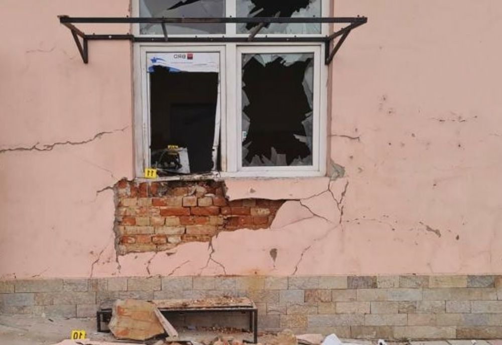 Constanța. Bancomat aruncat în aer 