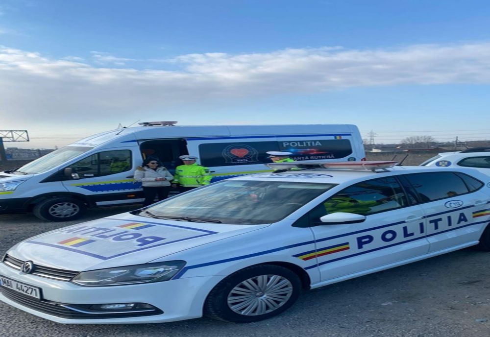 Polițiștii cu ochii pe transportatori din Mangalia