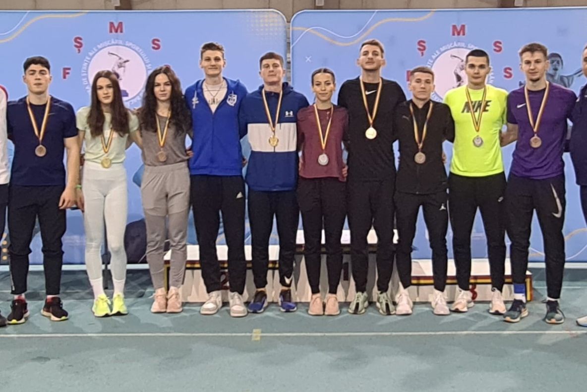 Studenții constănțeni, campioni naționali la atletism 