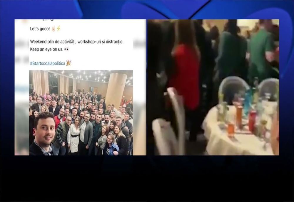 Petrecere cu manele la școala politică a TSD, cu dedicații jignitoare - VIDEO