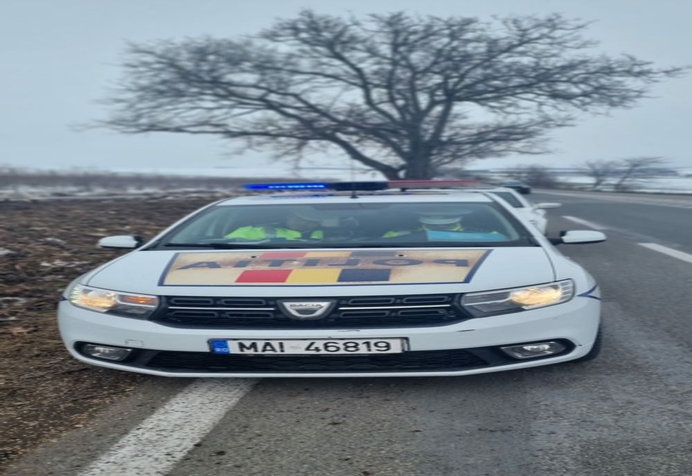 Razie de amploare pe DN22. Amenzi și permise suspendate în doar câteva ore